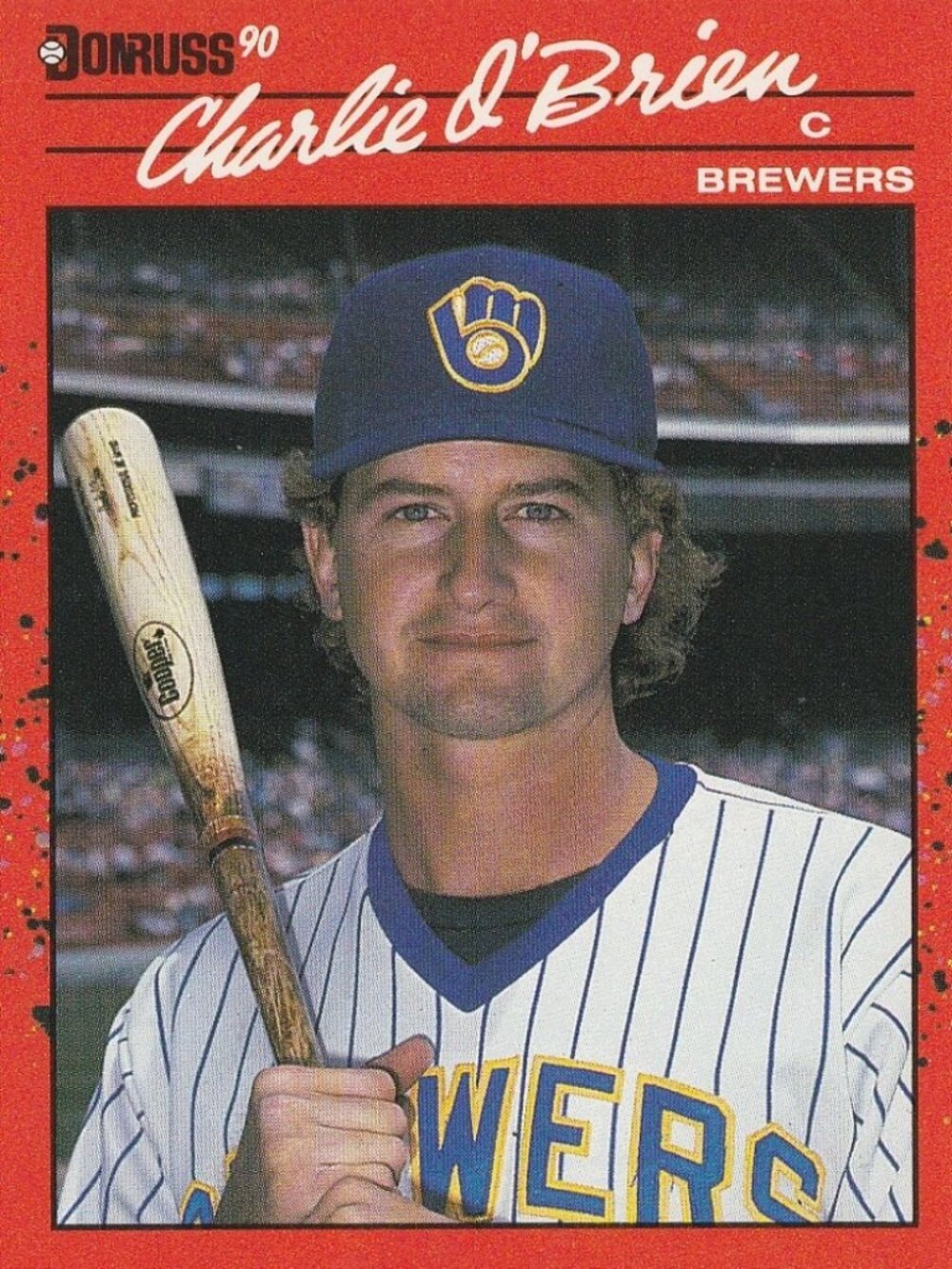 Charlie O'Brien - Donruss 90 Baseball Card